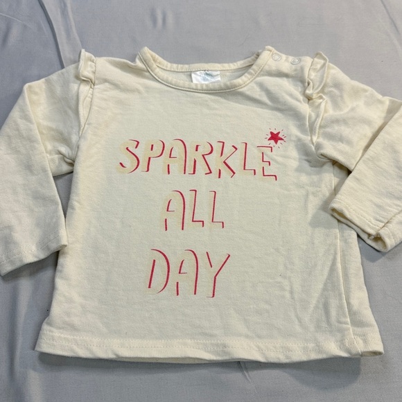 Baby Mode - Cream Long Sleeve Sweater - Picture 1 of 3